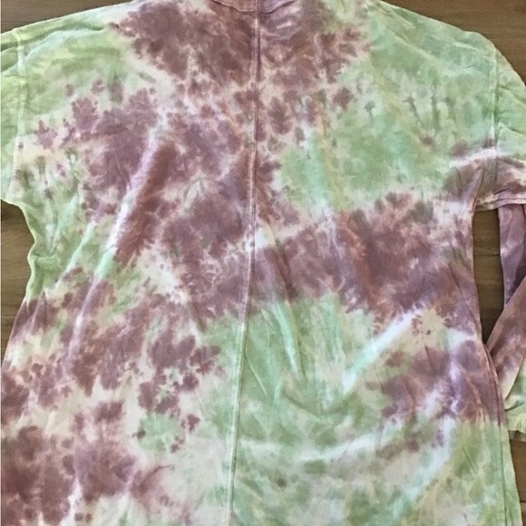 Free People We Free Tye Dye Long Sleeve XS - Picture 6 of 6